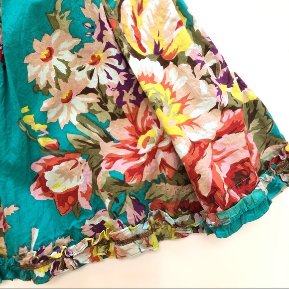 {Cupcakes & Pastries} vibrant, floral wrap dress - Picture 11 of 13